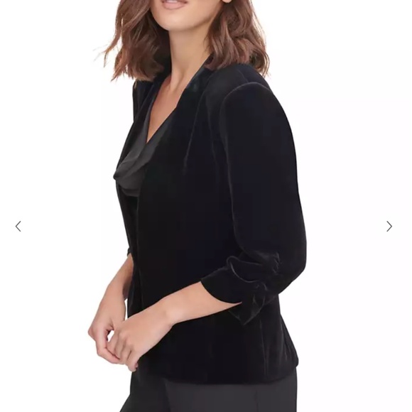 Eliza J Velvet Jacket / Blazer - Large - Picture 3 of 15